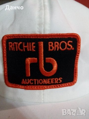 Шапка с козирка-ritchie bros auctions.Нова!Намаление!, снимка 5 - Шапки - 21492532