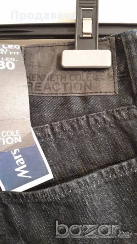  дънки / Мъжки Панталон "Kenneth Cole" черен, снимка 6 - Панталони - 16158494
