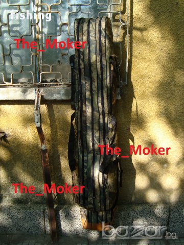 Калъфи-за Въдици Тройни (с три отделения) 4 джоба 1.50м 1.30м 0.80см, снимка 4 - Въдици - 8473741