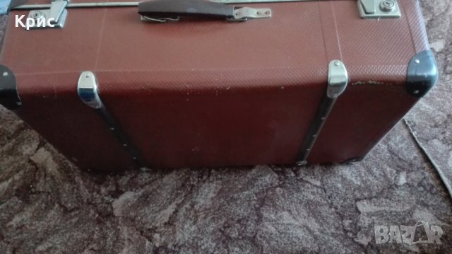 Винтидж куфар от 60-те години, снимка 2 - Куфари - 23841544