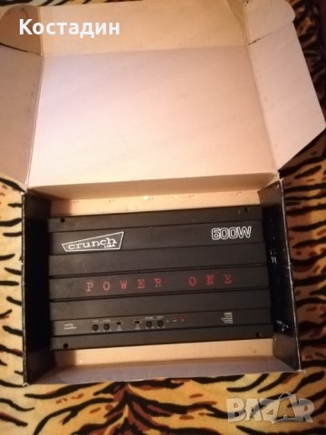 Авто усилвател Crunch Power One X4150, снимка 9 - Аксесоари и консумативи - 23924510