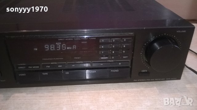 поръчан-sony str-av210 receiver-made in korea-внос швеицария, снимка 10 - Ресийвъри, усилватели, смесителни пултове - 25026438