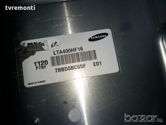 LED TV PANEL LTA400HF16 LED BACKLIG DIOD 