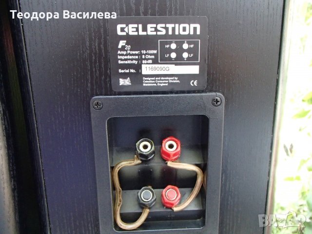 Celestion F20 , снимка 9 - Тонколони - 22318215