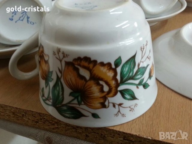 Руски порцелан чаши за чай, снимка 9 - Сервизи - 24952047