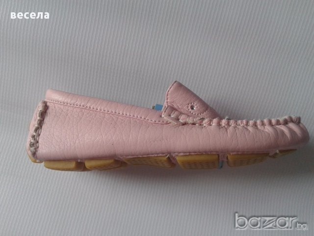 Детски мокасини за момиче от еко кожа, в розово, анатомично стъпало, снимка 7 - Детски обувки - 10185084