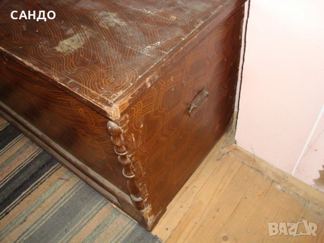 Стар скрин над 100 години, снимка 2 - Секции и витрини - 21881275