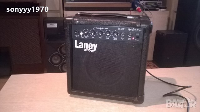laney hcm10 guitar amplifier-30х29х18см-внос англия, снимка 2 - Ресийвъри, усилватели, смесителни пултове - 22837305