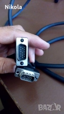 Кабел за монитор VGA и мрежови кабели., снимка 6 - Кабели и адаптери - 24218926
