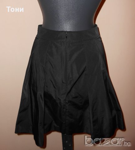 Черна промазана пола Esprit, снимка 11 - Поли - 20311912