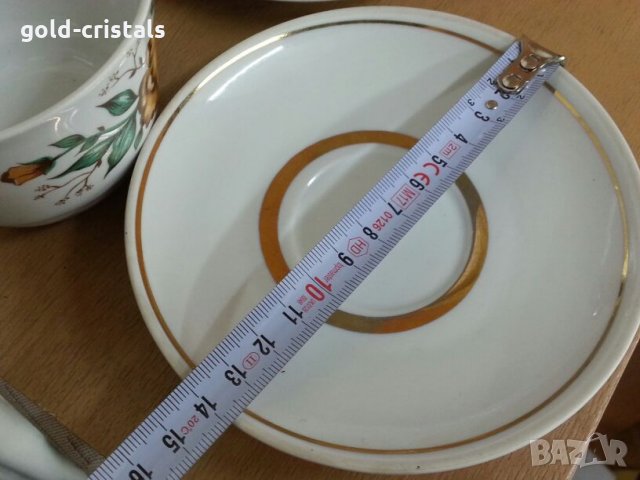 Руски порцелан чаши за чай, снимка 10 - Сервизи - 24952047