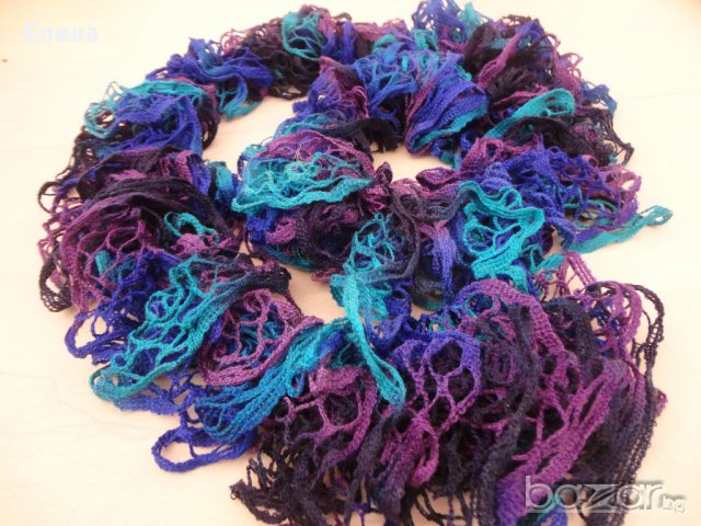 Дамски шал, снимка 3 - Шапки - 16503869