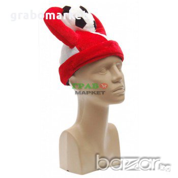 Карнавална шапка с рога и футболна топка. Подходящ аксесоар към карнавален костюм. Различни видове., снимка 2 - Подаръци за мъже - 16196412