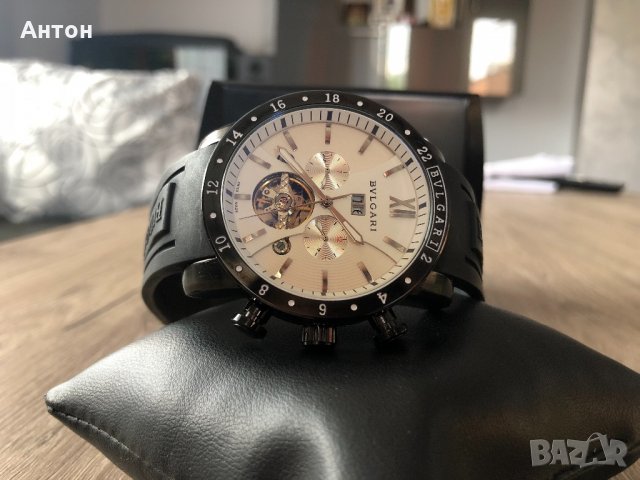 BVLGARI Модел Professional Edition Стилен часовник, снимка 10 - Мъжки - 11677628