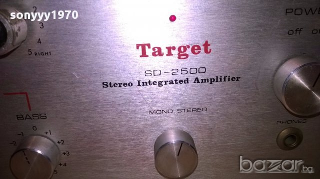 Target sd-2500-retro amplifier-stereo-внос швеицария, снимка 6 - Ресийвъри, усилватели, смесителни пултове - 15549712