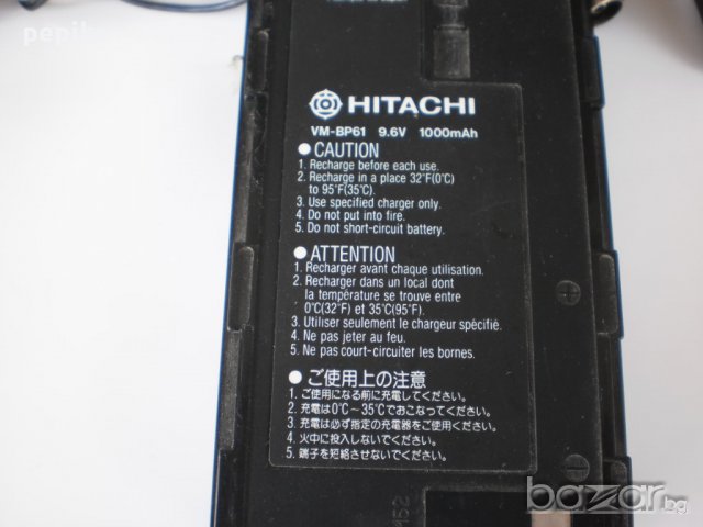 Продавам  камера INTEGRATED CAMERA & VIDEO VM-3200E HITACHI , снимка 7 - Камери - 13889310
