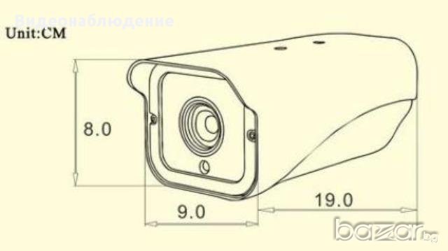 Метална 720p HD AHD 1 Mегапиксeл MSCG Glass 1/4" Удароустойчива Водоустойчива Металнa Ден/Нощ Камера, снимка 15 - Камери - 10096508