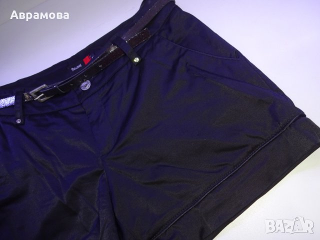 М размер Toi Moi къси панталони, черни, с колан – М размер, снимка 5 - Къси панталони и бермуди - 25014171