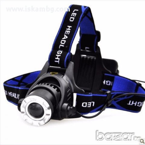 Челник с регулируем фокус XM-L T6 1200LM - код H19, снимка 2 - Други спортове - 13303576