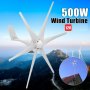 Нов ветрогенератор 500W 12V/24V турбина перка вятърен генератор, снимка 2