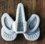 Красив рог с уши и очи на Еднорог силиконов молд форма декор торта сладки фондан и др. украса