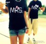 ЗА ВЛЮБЕНИ! MR & MRS LOVE тениски! Поръчай модел С ТВОЯ ИДЕЯ!, снимка 2