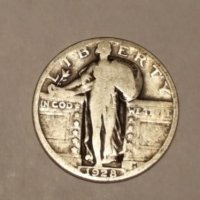 USA 1928 Philadelphia Quarter Dollar, снимка 1 - Нумизматика и бонистика - 20069402