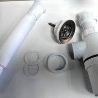Пълен комплект сифон за мивка, PVC, Seta, снимка 2 - Други инструменти - 17734551