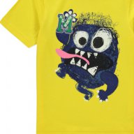  детска жълта тениска на George Monster- размер-110-116 , снимка 2 - Детски тениски и потници - 7661612