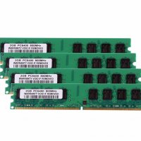 РАМ Памет за Intel 4GB 2X2GB-2Rx8-PC2-6400U-DDR2-800Mhz-240pin-DIMM-RAM-CPU-Memory-NON-ECC, снимка 2 - RAM памет - 20294913