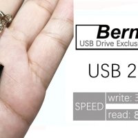 64GB Flash USB Drive 'BERNAL' - Удароустойчива Водоустойчива Метална Флашка Ключодържател - 32 GB, снимка 3 - USB Flash памети - 21485728