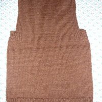 Ново плетено пуловерче, кафяво - ръст до 110 см, снимка 4 - Други - 19992577