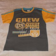 Тениска в сиво,жълто и тюркоаз-нова,размер 128,116 и 140 , снимка 4 - Детски тениски и потници - 7414406