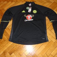  Уникален Тренировъчен Анцуг на Челси Адидас тесен Chelsea Training Tracksuit Adidas New , снимка 6 - Футбол - 21310593