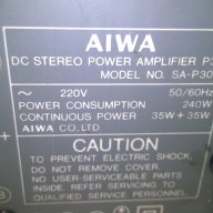 SOLD/ПОРЪЧАН-aiwa sa-p30e-dc stereo power amplifier-240watts-made in japan-внос швеицария, снимка 15 - Ресийвъри, усилватели, смесителни пултове - 10155931