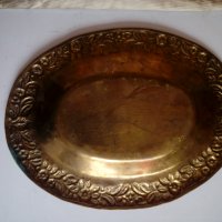 стара бронзова табла,поднос, снимка 3 - Антикварни и старинни предмети - 22826215