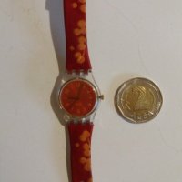 Дам.часовник-SWATCH SWISS-кварц-100% оригинал. Закупен от Германия., снимка 18 - Дамски - 22123443