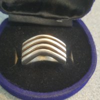 Сребърен пръстен-7,69гр/925, снимка 2 - Пръстени - 25249604
