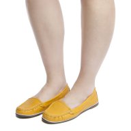 ПРОМО 🍊  HUSH PUPPIES 🍊 Кожени дамски обувки YELLOW KARLOTTA 38 номер нови с кутия, снимка 5 - Дамски ежедневни обувки - 17412922