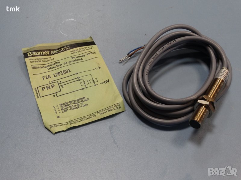 Индуктивен датчик Baumer, снимка 1