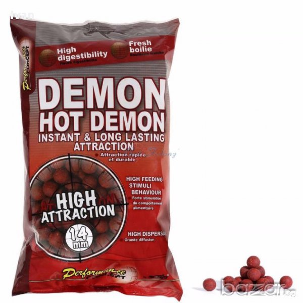Протеинови топчета Star Baits Hot Demon 1кг., снимка 1