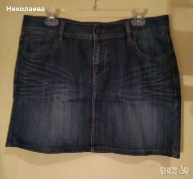 Къси поли- деним- 2 бр , снимка 1