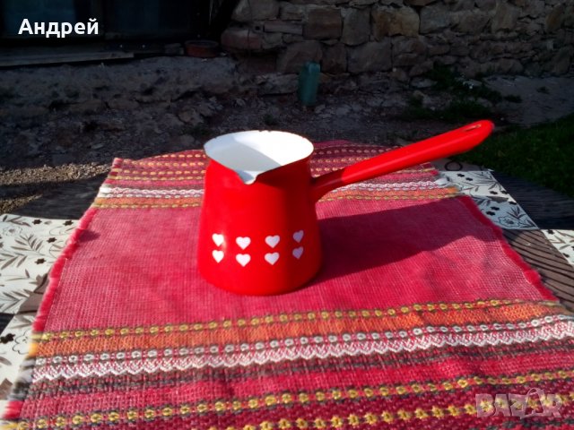 Старо емайлирано джезве #4