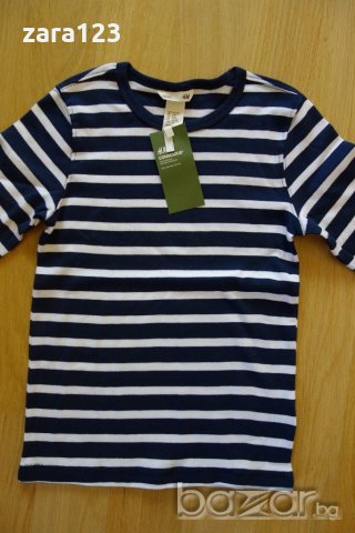 нова блуза H&M, 6-8г, снимка 2 - Детски Блузи и туники - 21356306