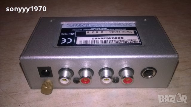 behringer pp400 ultra-compact phono preamp-внос швеция, снимка 16 - Ресийвъри, усилватели, смесителни пултове - 25722011