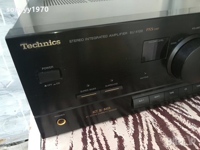 technics su-x120 amplifier-made in japan-внос швеицария, снимка 5 - Ресийвъри, усилватели, смесителни пултове - 24787188