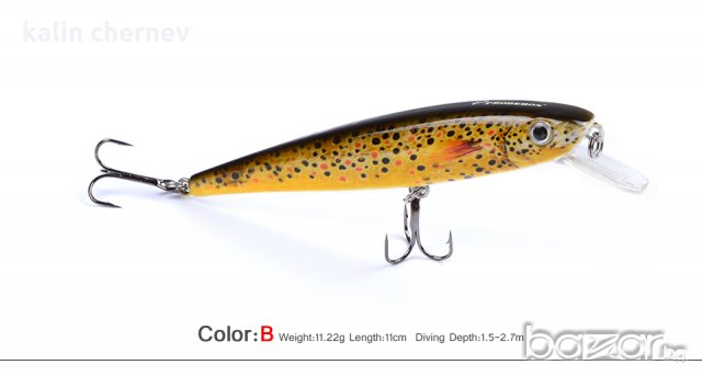 воблери 11см 11.12г, снимка 3 - Въдици - 18397101