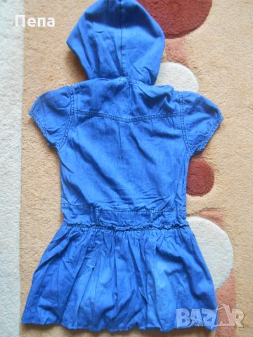Ръст 110 нова дънкова детска рокля , снимка 7 - Детски рокли и поли - 25444011