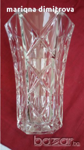  кристална ваза , снимка 8 - Вази - 17785988