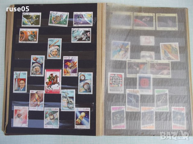 Класьор стар с пощенски марки, снимка 15 - Филателия - 25995319